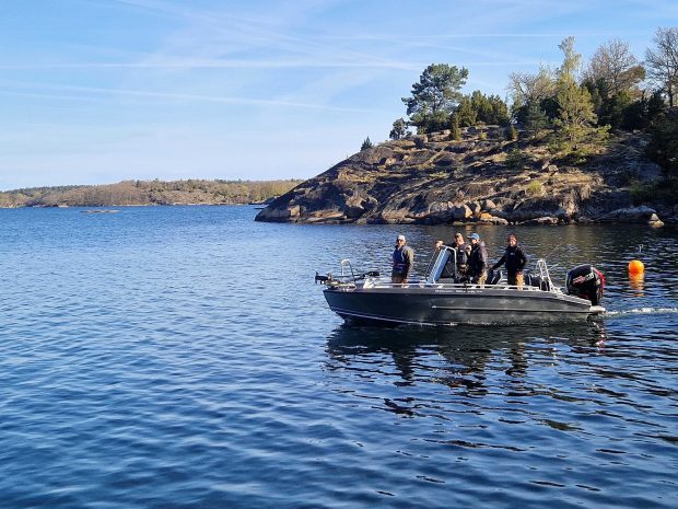 Guided pike fishing tour by boat in Blekinge Archipelago, Sweden